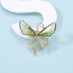Beaut&Berry Acrylic Butterfly Brooch Women's Office Gift