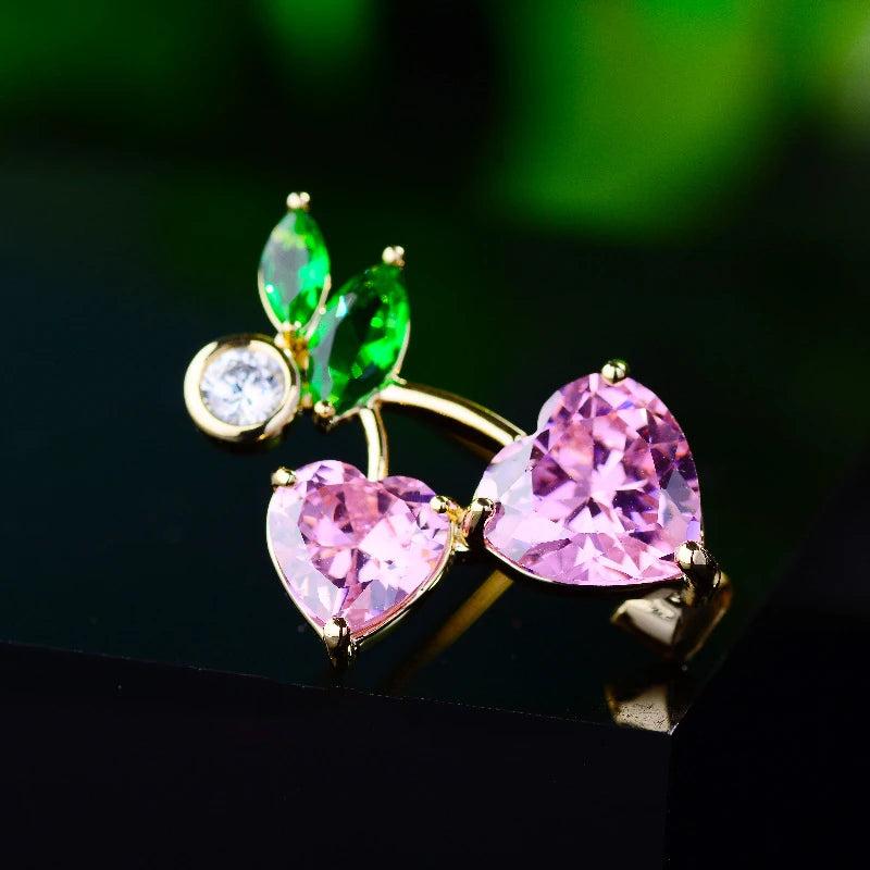 Cubic Zircon Brooches Butterfly Flower Pins Broche