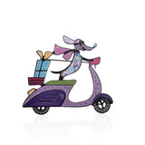 Cartoon Animal Enamel Brooches Little Dog
