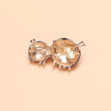 Sheep Couple Enamel Animal Party Casual Brooch Pins