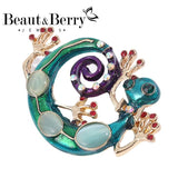Colorful Lizard Brooch Office Wedding Party Jewelry