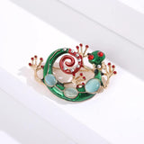 Colorful Lizard Brooch Office Wedding Party Jewelry