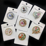 Colorful Flower Pin Brooch for Summer Girl