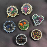 Colorful Flower Pin Brooch for Summer Girl