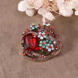 Beaut&Berry Brick Brooch Wedding Party Gift Office Accessory Pin