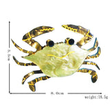 Crab Brooch Acrylic Animal Lapel Pin Jewelry