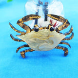 Crab Brooch Acrylic Animal Lapel Pin Jewelry