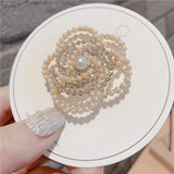 Camellia Brooch Rose Banquet Women Clothing Brooches Accessories Corsage