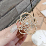 Camellia Brooch Rose Banquet Women Clothing Brooches Accessories Corsage