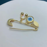 Evil Eye Brooches For Women Girl Jewelry Accessories
