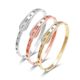 Silver Rhinestone Cuff Bracelet for Women