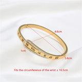 Silver Rhinestone Cuff Bracelet for Women