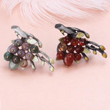 FARLENA Vintage Natural Stone Bouquet Brooch Pins for Women Accessories