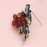 FARLENA Vintage Natural Stone Bouquet Brooch Pins for Women Accessories