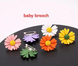 Muslim Scarf Hijab Dual Brooches Alloy Brooches Kids Women Ladies sp153