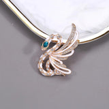 Enamel Snake Brooches With Wings For Women Unisex