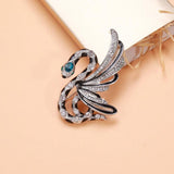Enamel Snake Brooches With Wings For Women Unisex