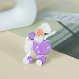 Acrylic Cocker Spaniel Glasses Brooch Pin Lapel Badge Jewelry