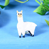 Acrylic Sheep Brooch Corsage for Coat Suit Scarf Hat