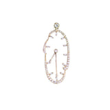 Japan & South Korea Clock Brooch Zircon Clothing Pin Men's B