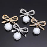 Pearl Protection Brooch Rhinestone Pins For Women