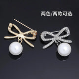 Pearl Protection Brooch Rhinestone Pins For Women