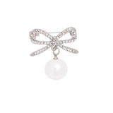 Pearl Protection Brooch Rhinestone Pins For Women