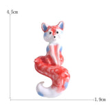 Beaut&Berry Drop Oil Fox Brooch Jewelry