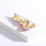 Beaut&Berry Drop Oil Fox Brooch Jewelry