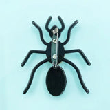 Acrylic Ants Brooch for Women Men Children Shirt Hat Bag Hijab Pin Jewelry