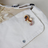 Large Animal Acrylic Brooches Resin Lapel Pin Christmas