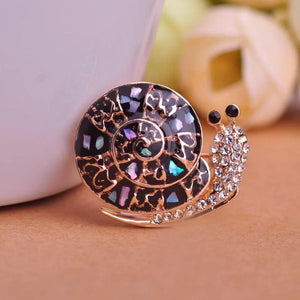 Abalone Shell Snails Brooches for Women Girl Personality Jewelry