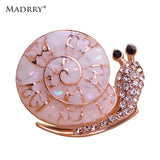 Abalone Shell Snails Brooches for Women Girl Personality Jewelry