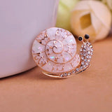 Abalone Shell Snails Brooches for Women Girl Personality Jewelry