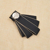 Vintage Fabric Bow Brooches Wedding Party Accessorie