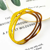 Acrylic Geometry Hollow Brooch for Women Girls Sweater Hat Bag Hijab Pins