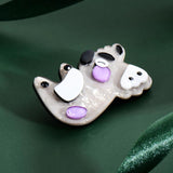 Koala Acrylic Brooches for Women Men