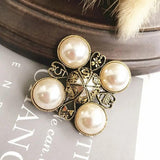 Retro Pearl Baroque Brooches For Women