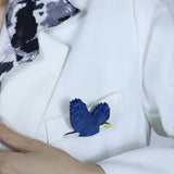 Eagle Shape Brooch Colorful Acrylic Jewelry Lapel Pin Women Child Girl Clothes