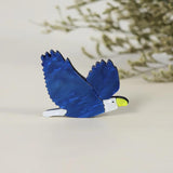 Eagle Shape Brooch Colorful Acrylic Jewelry Lapel Pin Women Child Girl Clothes