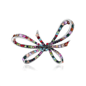 Vintage Bowknot Brooch Antique Women Brooch Costume Jewelry