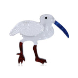 Bird Acrylic Brooch And Pin For Girls Women Resin Dress Accessory
