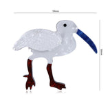 Bird Acrylic Brooch And Pin For Girls Women Resin Dress Accessory