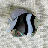 High Quality Shell Fish Pin Brooch for Hijab, Scarf, Hats, Bags