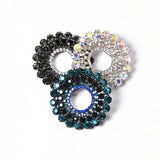 Garland Brooch Austrian Crystal Round Jewelry for Prom Party Wedding
