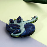 Vivid Peacock Shape Brooch Acrylic Animal Brooches