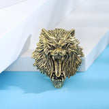 Beaut&Berry Lion Head Brooch Wedding Party Pin Gift