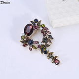 Donia Jewelry Sweater Brooch European American Shawl Buckle Pin