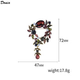 Donia Jewelry Sweater Brooch European American Shawl Buckle Pin