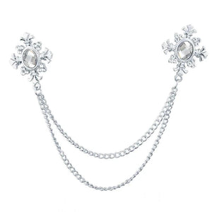 Rhinestone Brooch Pin for Women/Men Corsage Lapel Pins